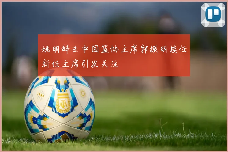 姚明辞去中国篮协主席郭振明接任新任主席引发关注